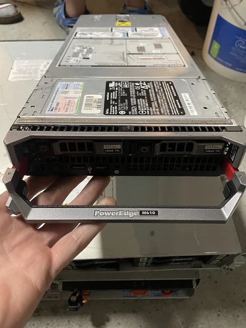 Dell Blade Server M610 32gb Ram, 1.2tb Sas Hdd, 2-cpu