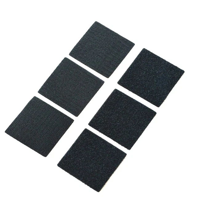30 piezas / paquete alfombra ancla almohadillas de velcro alfombra antideslizante pinzas para esquinas