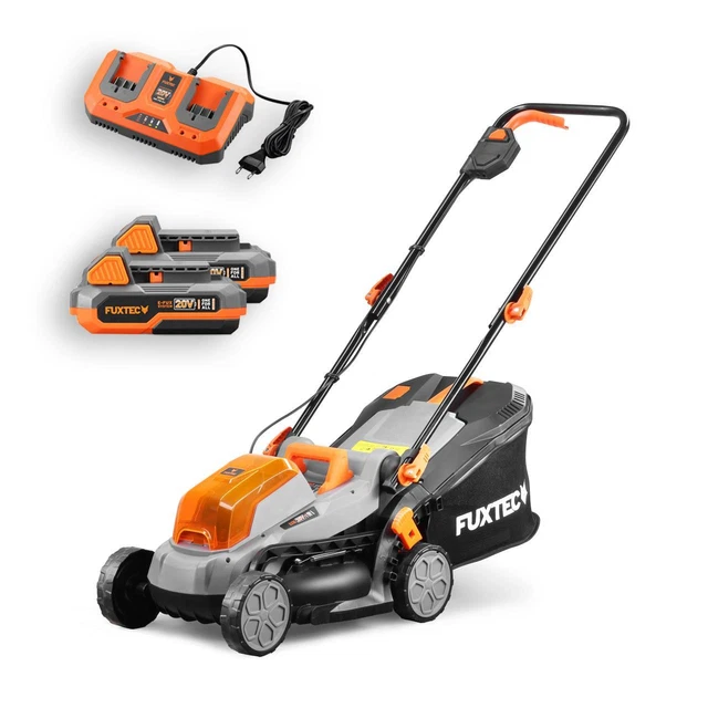 FUXTEC Rasenmäher 40V (2x20V) mit Akku E1RM20 Elektorasenmäher Mäher ¦ B-Ware