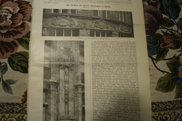 1907 Bauverwaltung 96 Hotel Fürstenhof Berlin 2