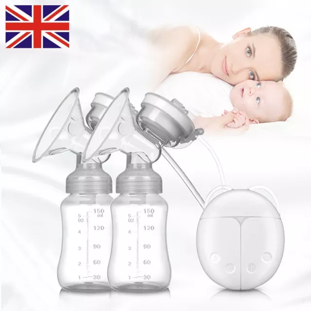 Double Electric Breast Pump Hand-free Automatic Intelligent USB Charging Feeder