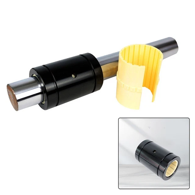 Hochwertiges Linearlager mit schwarz verchromter Stabbuchse für THE 100 3D