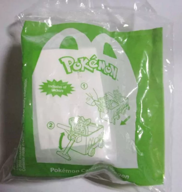 MCDONALDS POKEMON POKEMON CAMPING WAGON Toy MINT 2022 Malaysia McD
