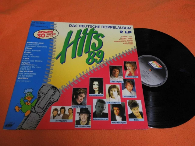 HITS 89 DAS deutsche doppelalbum lp vinyl 2er set sampler EUR 1,99