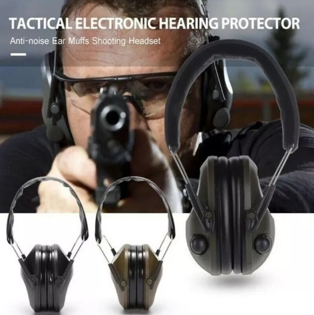 Ear Defenders Headset Muffs Earmuffs Shooting Hearing Protection Noise Reduction