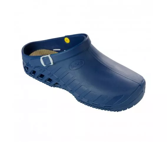 Scholl Clog Evo con Tecnologia Memory Cushion Unisex Colore Blu Taglia 45-46