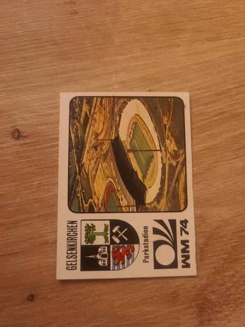 Figurine Panini 1974 World Cup Tip Tap Mascotte #64 - Original Stickers