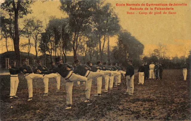 Cpa 94 Normal School Of Gymnastics Joinville Boxing Flank Kick