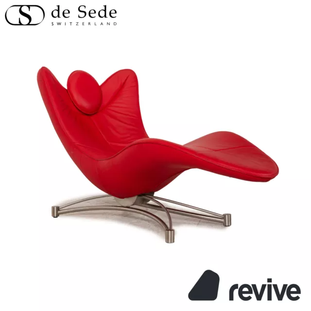 Sede DS 151 Leather Lounger Red