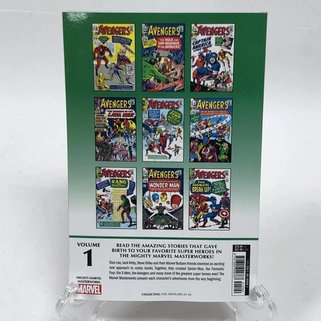 Avengers Mighty Marvel Masterworks Vol 1 Cho Cover New Marvel Comics GN-TPB 3