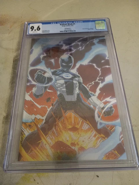 CGC 9.6 Radiant Black #1 FOIL DAVID FINCH VIRGIN VARIANT🔥🔥RARE