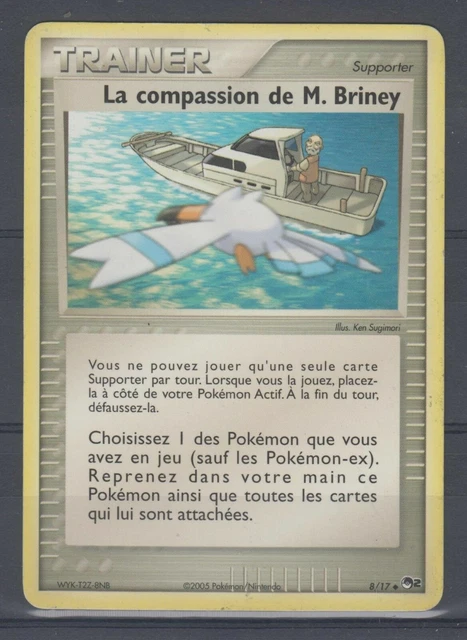 CARTE POKEMON -Trainer - La compassion de M. Briney 8/17 VF