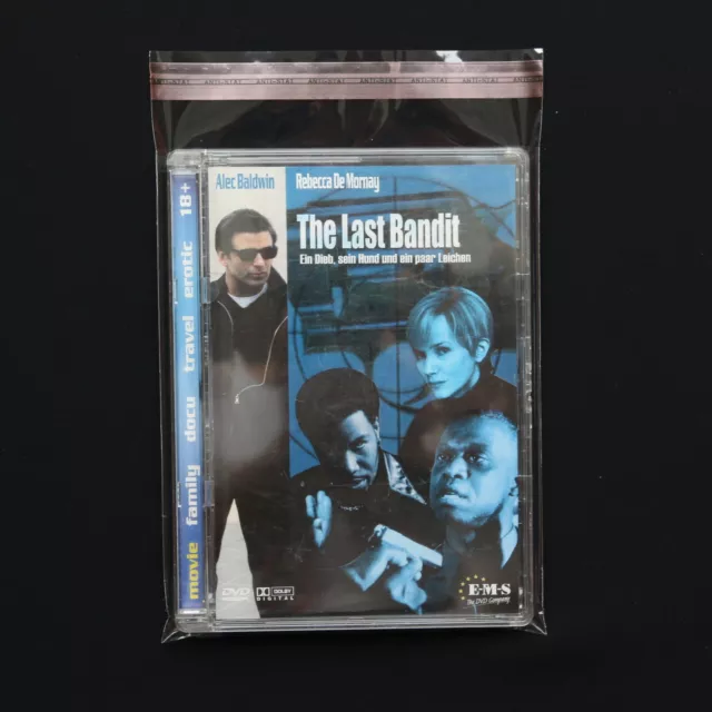 2000 St. Schutzhüllen für DVD transparent Hart-PVC Boxen kristallklar