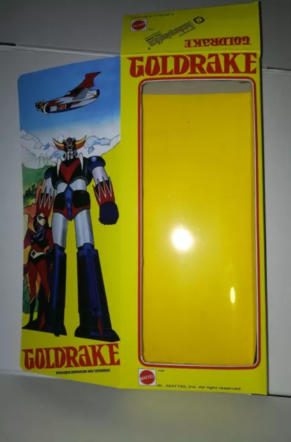 Repro Box  Goldrake Goldorak Antenne 2 Fabianplastica Mattel