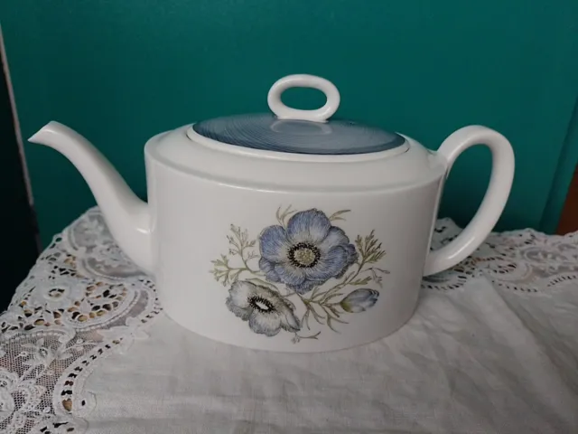 Vintage Wedgwood & Susie Cooper Glen Mist Bone China Teapot C1035