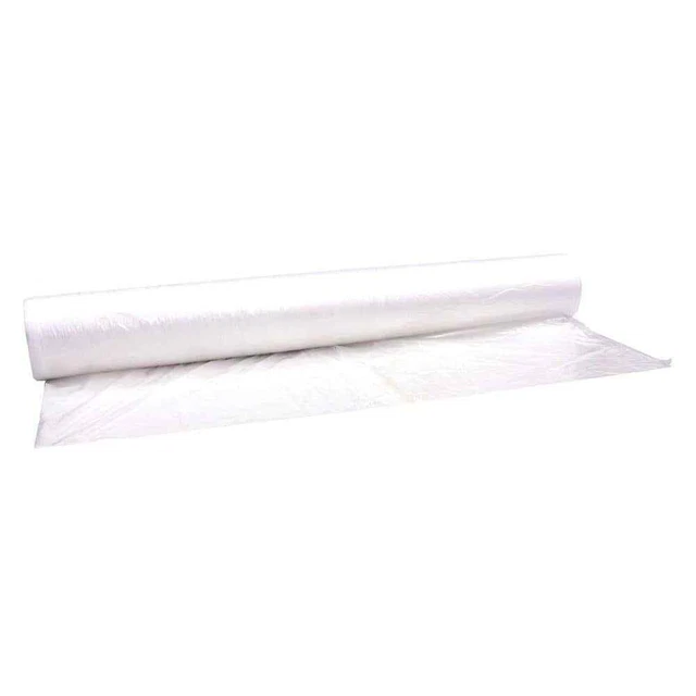 Plastic Sheeting 12 ft. x 400 ft. Clear 0.7 mil. Protects Surfaces From Moisture