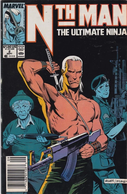 Nth Man #2: Marvel Comics (1989)  VF-  7.5