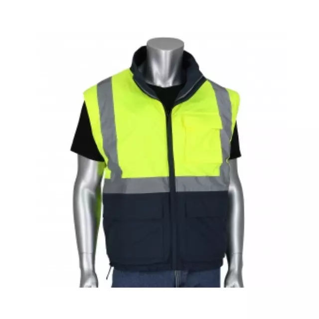 PIP 333-1500-R/3X, Reversible 4-IN-1,HI VIS/Grey Type R CLASS 3 Jacket 2