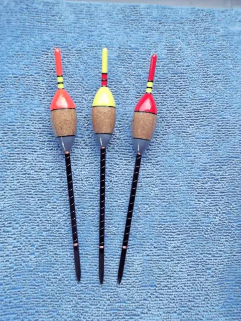 10 VINTAGE QUILL fishing floats £4.70 - PicClick UK