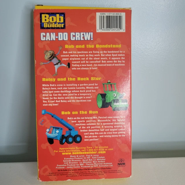 BOB THE BUILDER Can Do Crew VHS £8.05 - PicClick UK