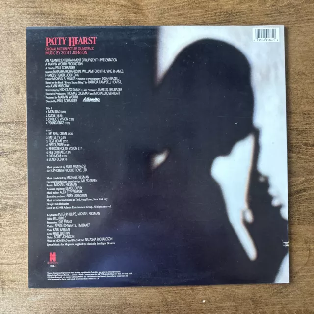 SCOTT JOHNSON (PATTY Hearst Soundtrack) 1988 - Vinyl Record $0.99 ...