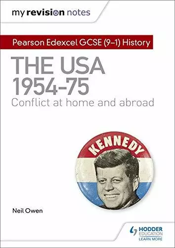 My Revision Notes: Pearson Edexcel GCSE (9-1) History: The USA, 1954–1975: conf