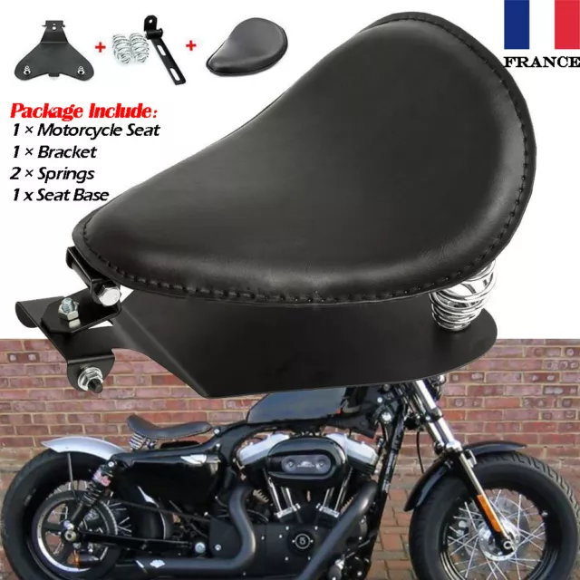 Moto Solo Selle Siège Ressorts Support Pour Harley Bobber Chopper Yamaha Honda