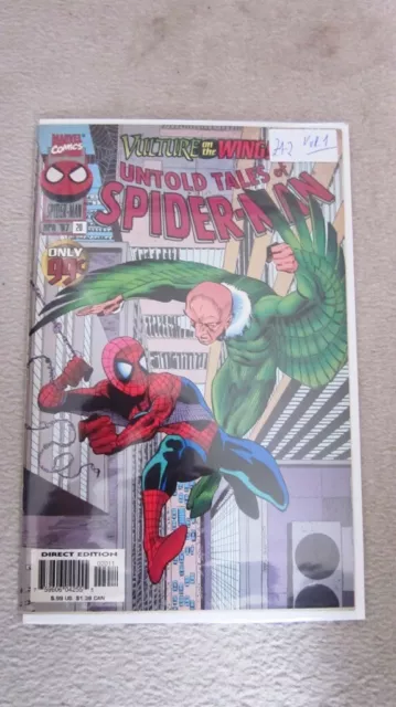 Untold tales of Spider-Man Band 20 Marvel Comics Ami-Original in Z 1-2