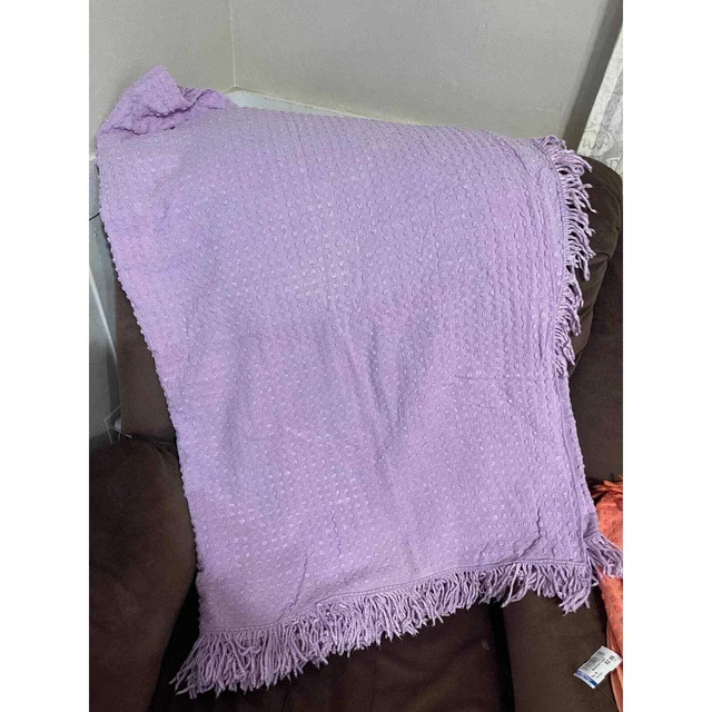 VTG HTF Morgan-Jones chenille Pop spread