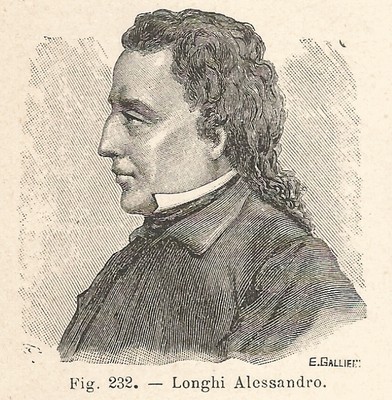 Engraving Incisione antica del 1928 B1979 Alessandro Longhi 