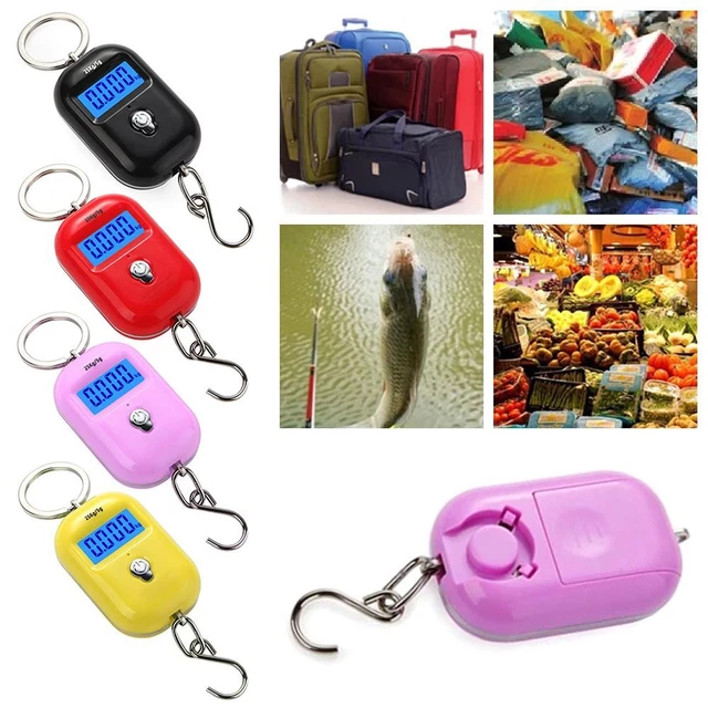 de bagages numérique Échelle LCD électronique Sac de voyage de valise Balance