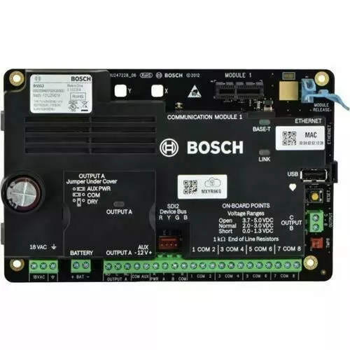 Bosch Security Alarm Control Panel With Transformer & Medium Enclosure B5512K