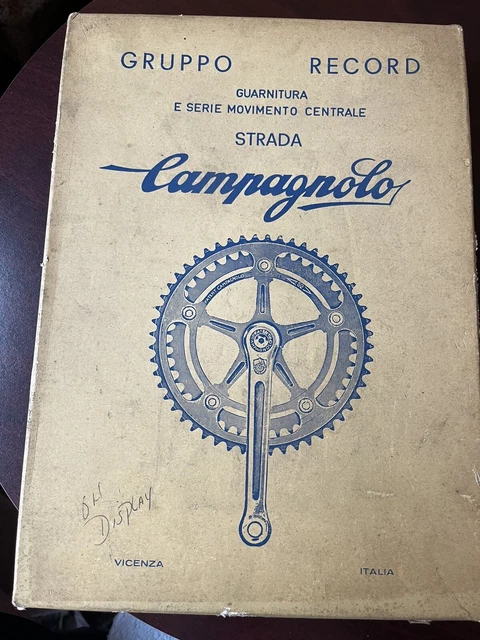 🍀NOS CAMPONGOLA RECORD GRUPPO STRADA 170mm CRANKS LEMOND SCHWINN PARAMOUNT 🍀NOS CAMPONGOLA RECORD GRUPPO STRADA 170mm CRANKS LEMOND SCHWINN PARAMOUNT