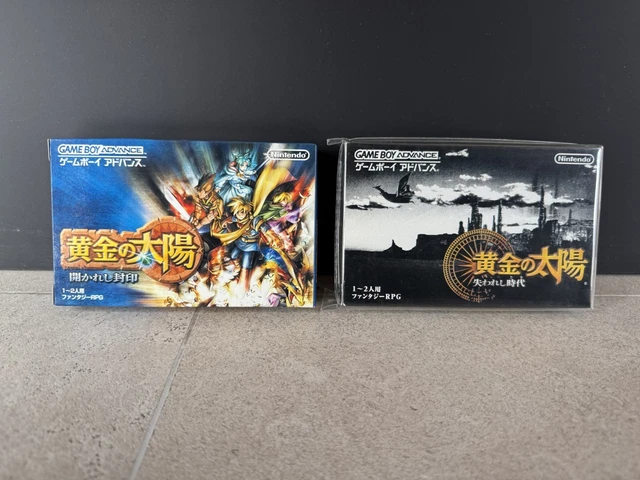 GOLDEN SUN - Jeu GameBoy Advance - Jap - Complet