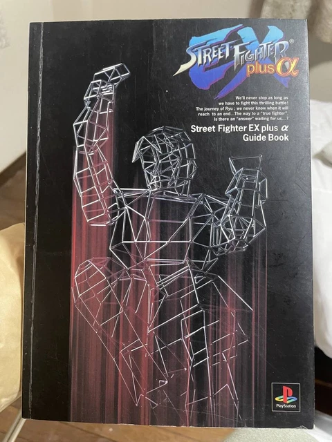 STREET FIGHTER EX Plus Alpha Guidebook As Shown In The Photo, It's ...