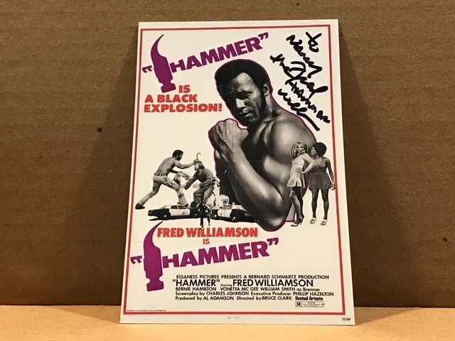 FRED WILLIAMSON Authentic Hand Signed Autograph 4x6 Photo - FAMOUS ACTOR