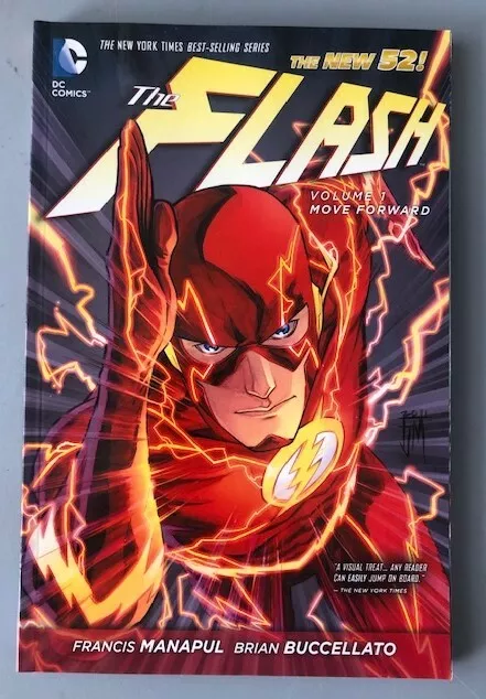 The Flash, Vol. 1: Move Forward [The New 52] Manapul, Francis Like New
