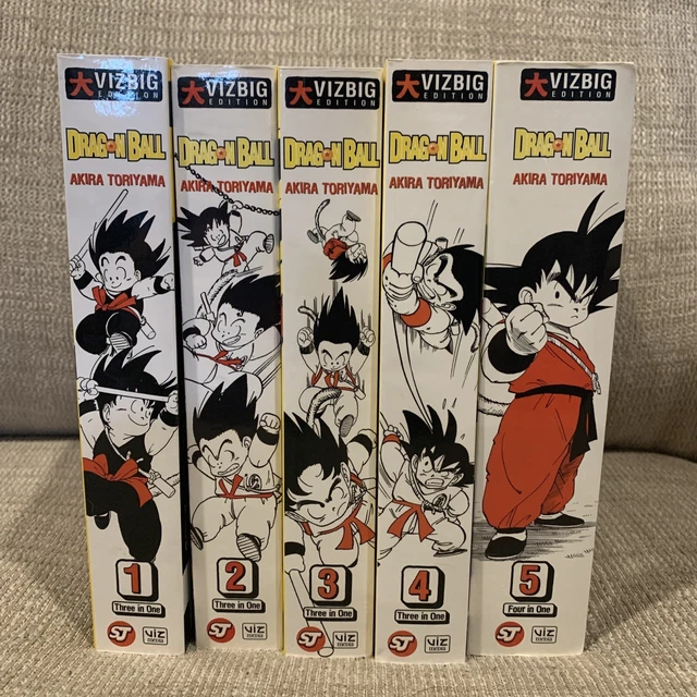 Dragonball Manga Vizbig Edition Volumes 1-16 English