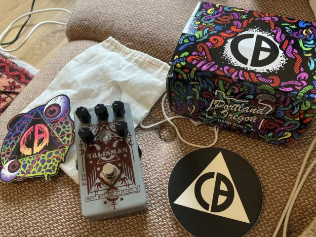 Catalinbread Talisman Plate Reverb Guitar Effects Pedal Boxed - FREE POSTAGE