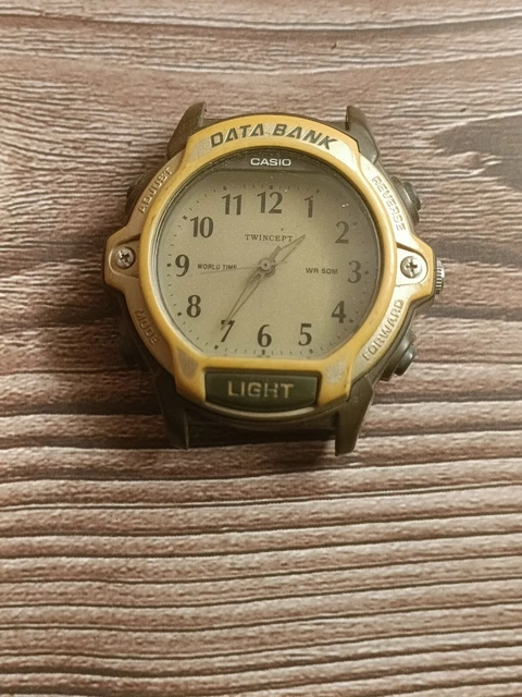 Casio Data Bank Quartz Ana Digi Men's Not Working Parts Purpose Abx-23 Not Work