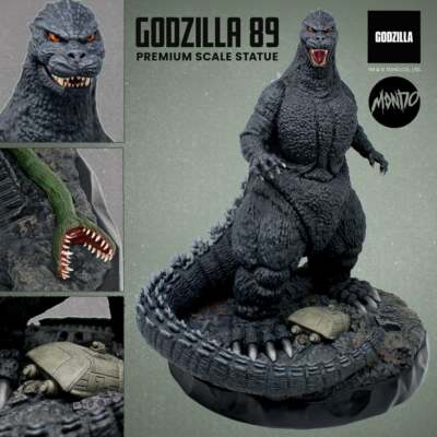MONDO GODZILLA 89 Godzilla Vs. Biollante Premium Scale Statue ~Brand