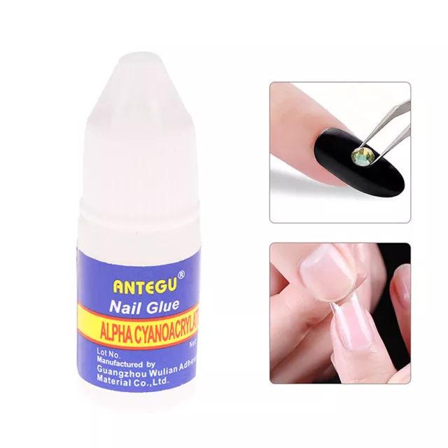 3g Nails Adhesive Strong Nail Art Glue False Nails Tip Manicure Accessories 2