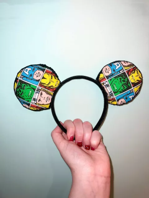 Handmade Avengers Inspired Mickey Ears