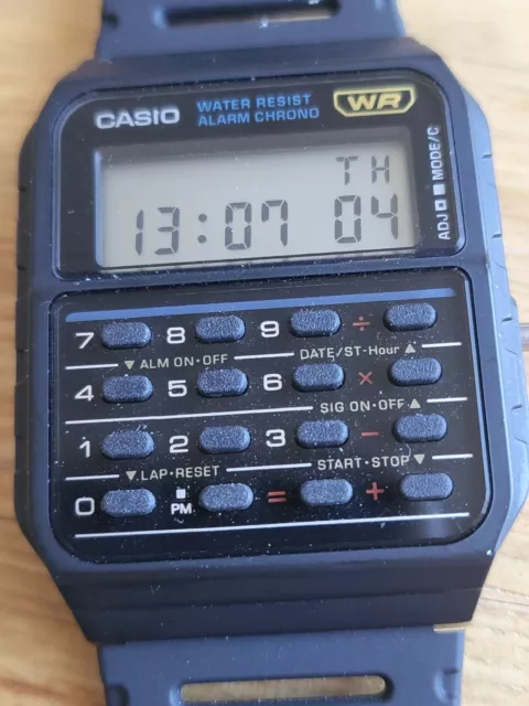 Reloj Casio Calculadora CA-53W-1Z