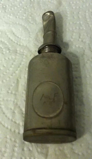 Cool Antique Vintage Sewing Oil Miniature Bottle USA