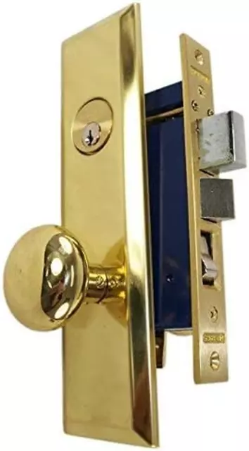 Marks Metro 114A/3 Left Hand Apartment Entry Heavy Duty Mortise Lockset