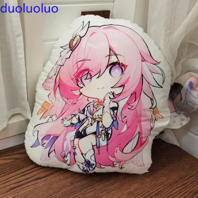 Elysia Honkai Impact 3rd Anime Hold Pillow Short Plush Doll Toy Cushion Gift