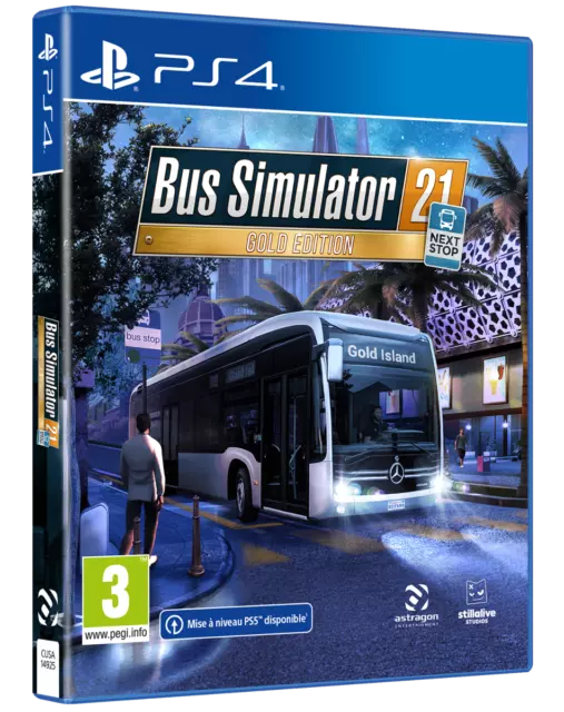 Bus Simulator Next Stop Gold Edition PS4 Neuf