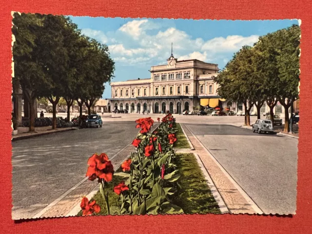 Cartolina - Modena - Stazione FF. SS. - 1964
