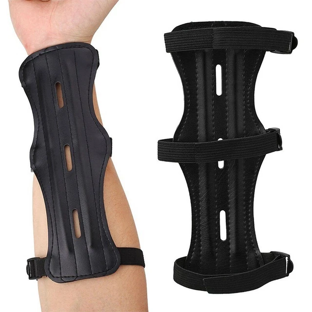 Garde De Sports De Couverture Protection Davant-bras Bras De Tir À Larc Cuir